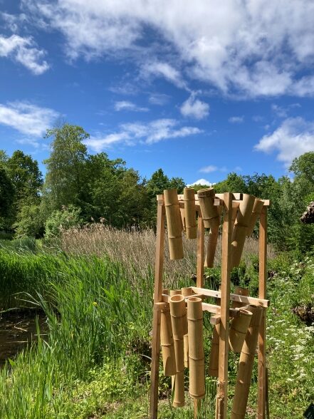 Calung Rick Abelen in de Heemtuin