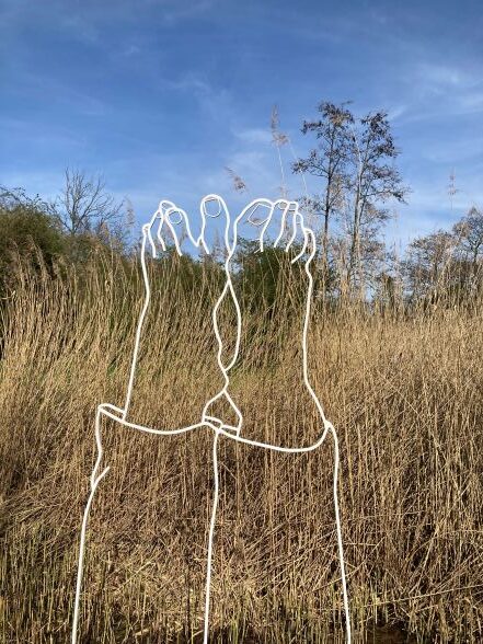 De voetlijn Zus van Zand